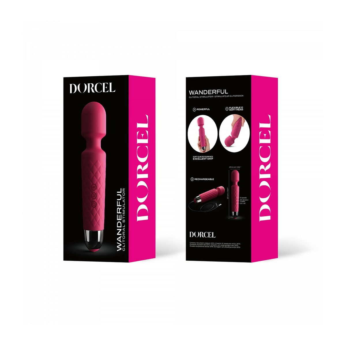Vibrátor Dorcel DOR136-PINK Rózsaszín
